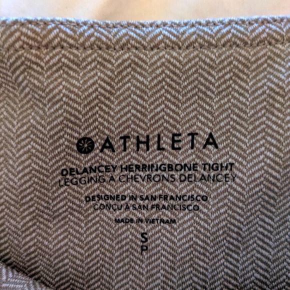 Athleta Delaney Herringbone Pants S - Picture 3 of 9